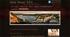 Desktop Screenshot of hasselldental.com